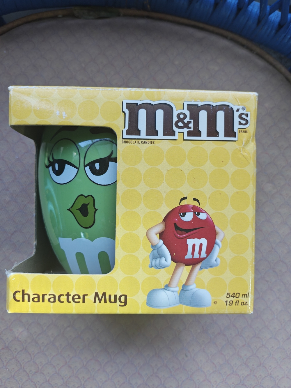 M&M’s official Green Character Mug w/ Original Box